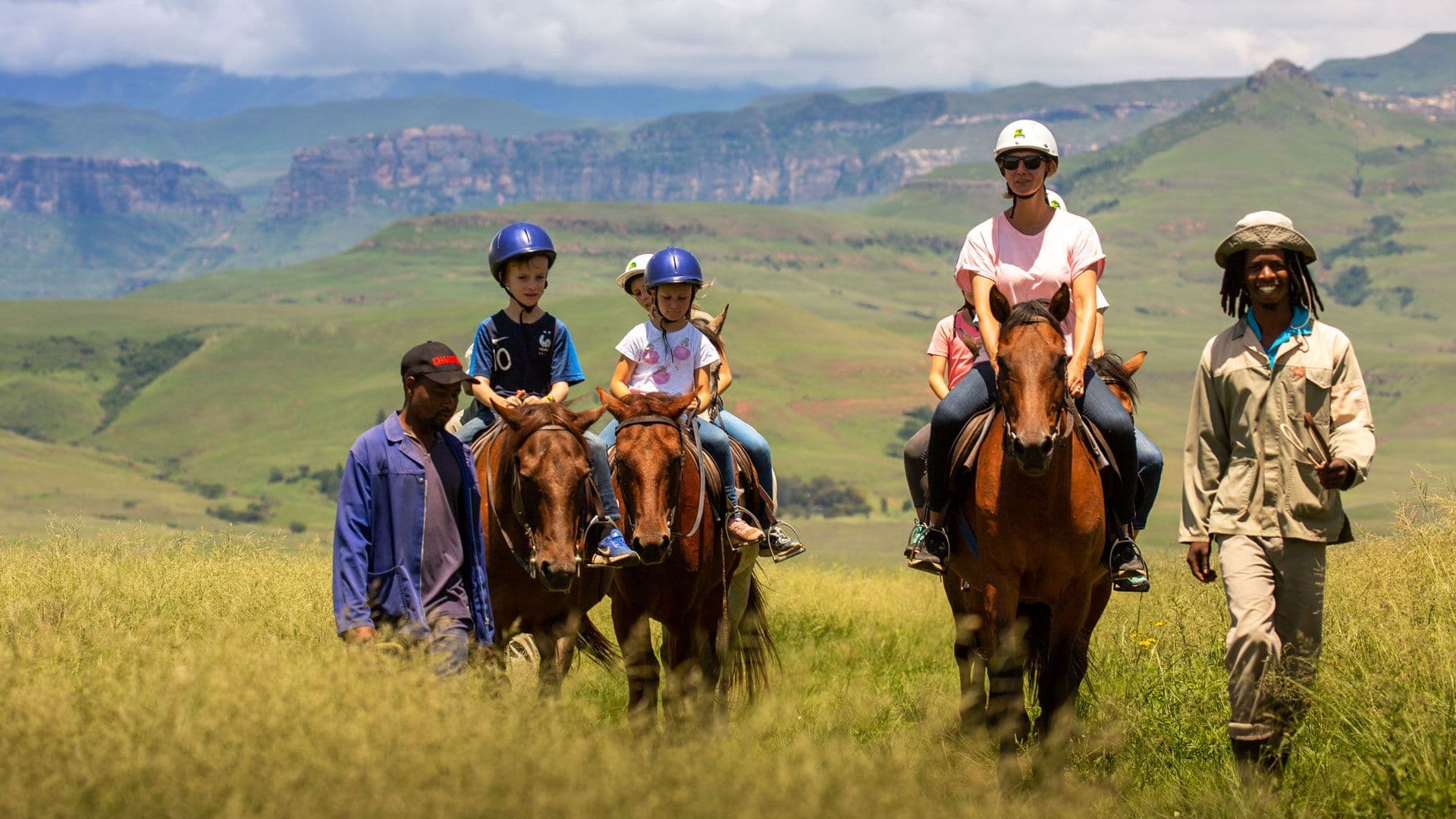 Horse riding Drakensberg 2