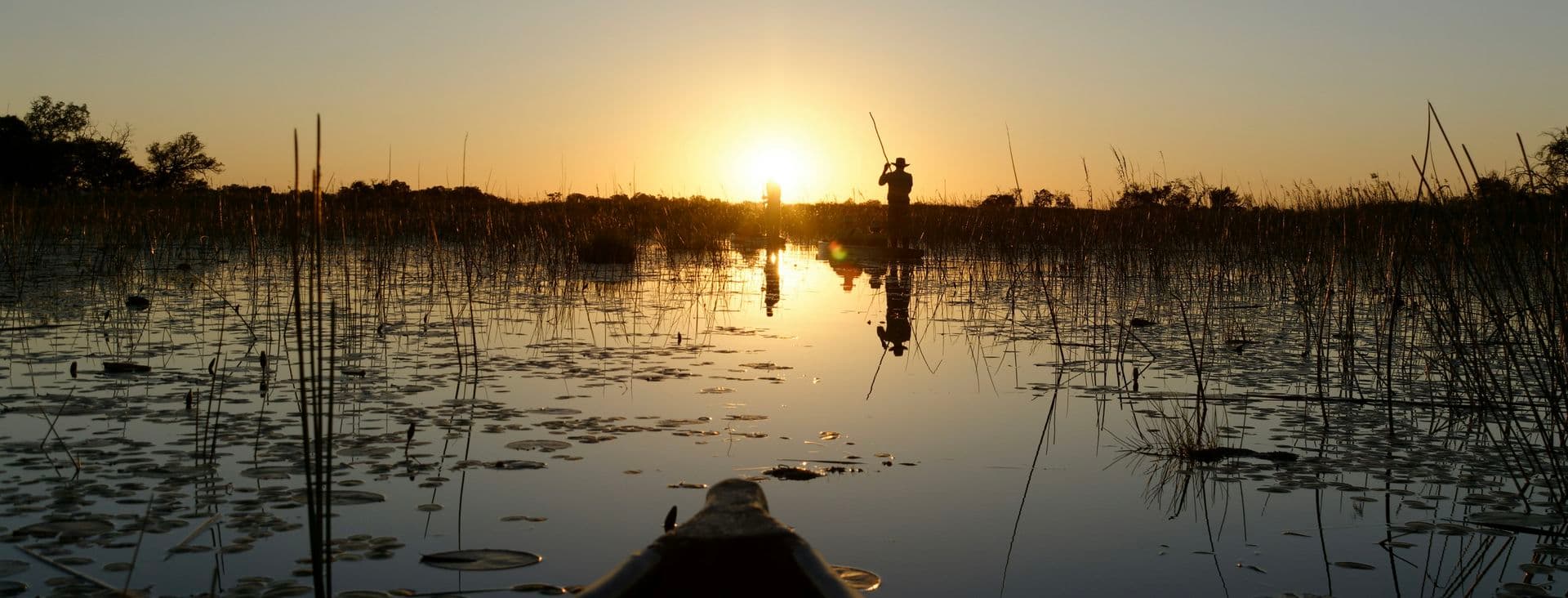 Okavango Delta sunset