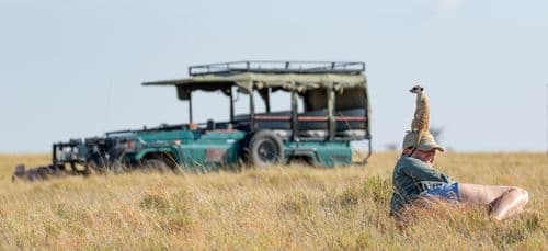 Ntwetwe Pan & Meerkat Visit