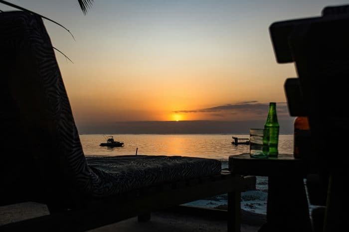 diani beach sunset