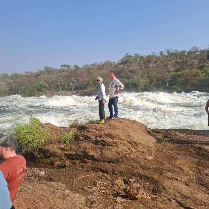 murchison falls breakfast view