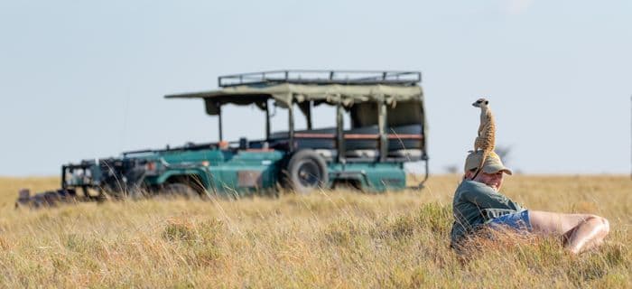 Ntwetwe Pan & Meerkat Visit