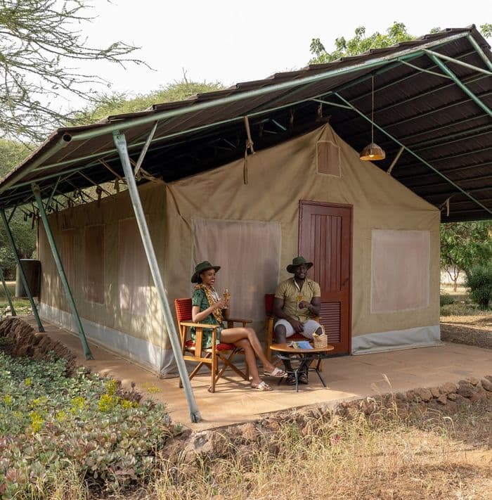sentrim amboseli camp outside