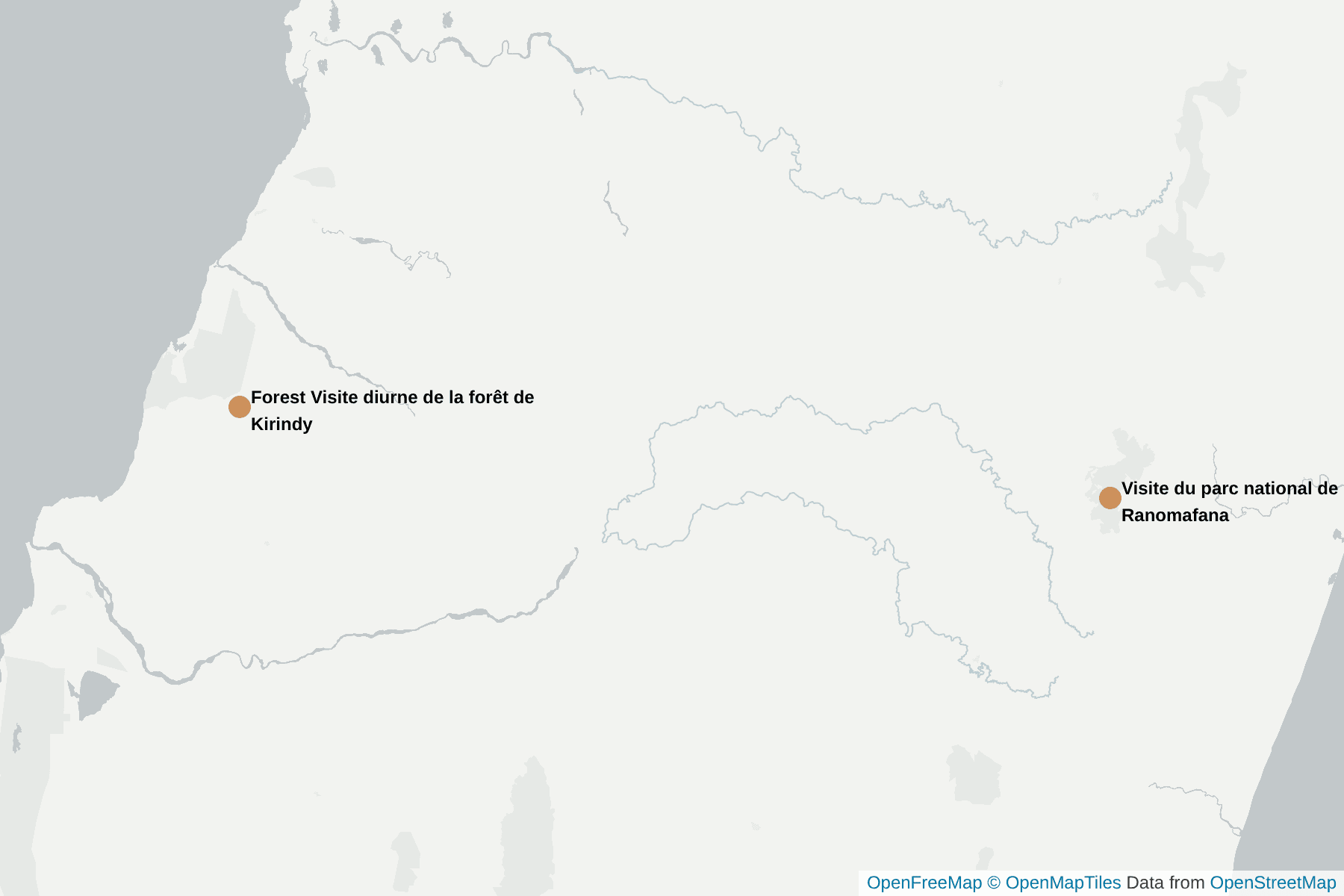 Carte de Indri