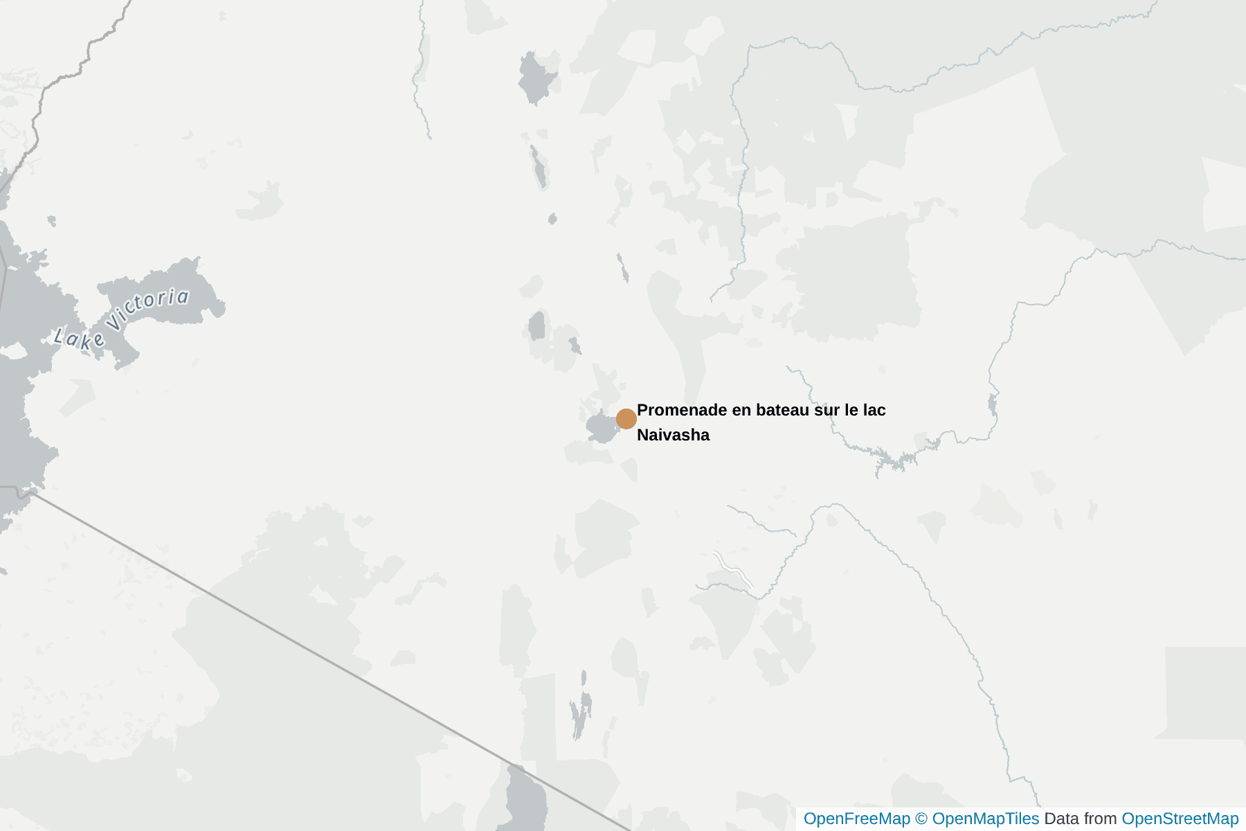 Carte de Naivasha