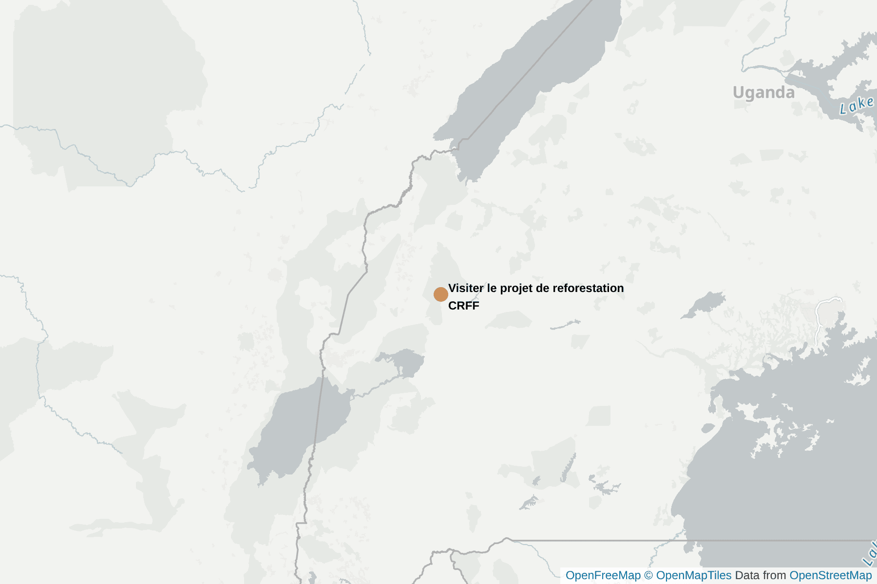 Carte de Visiter le projet de reforestation CRFF